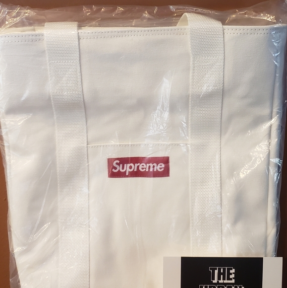 Authentic 🥰 Supreme Tote- White - Picture 2 of 4